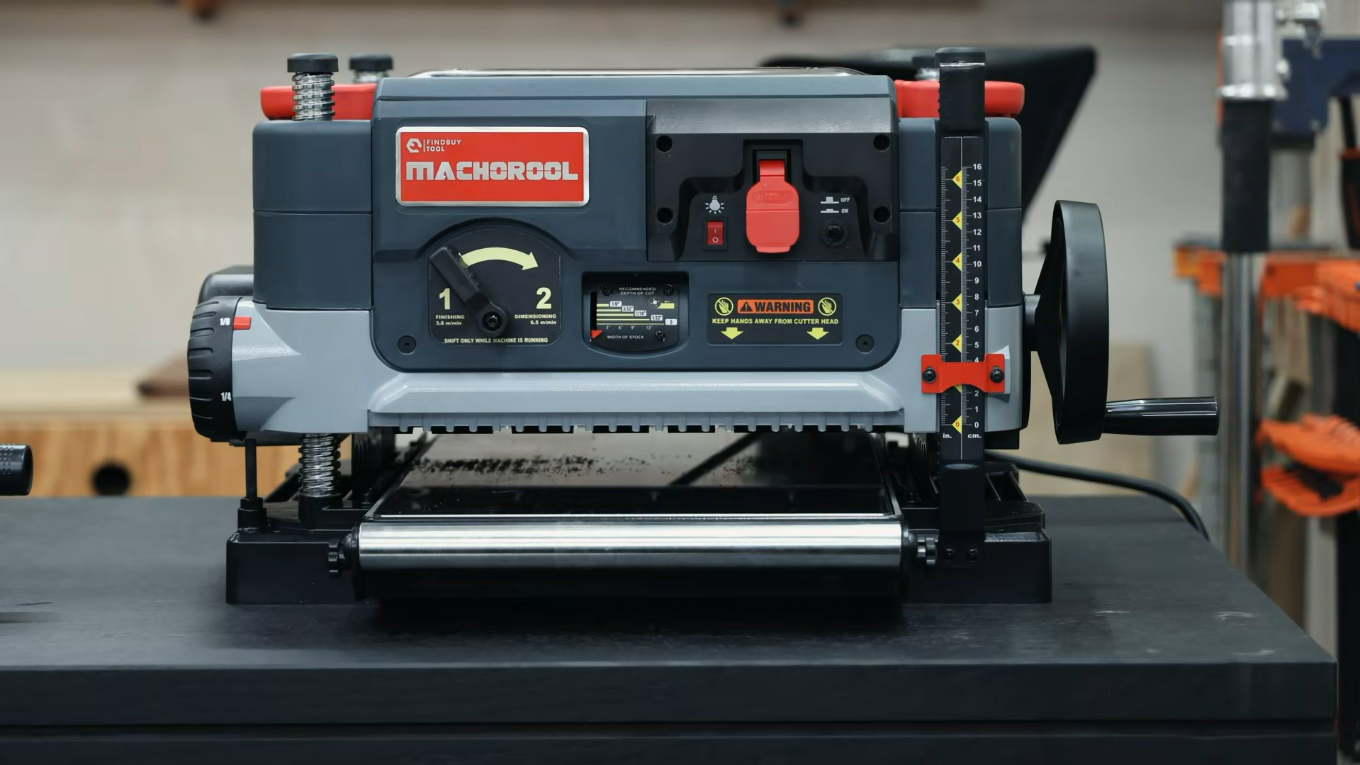 FindBuyTool FB132H two-speed helical head planer